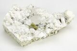 Green Titanite (Sphene), Pericline & Muscovite - Pakistan #209280-2